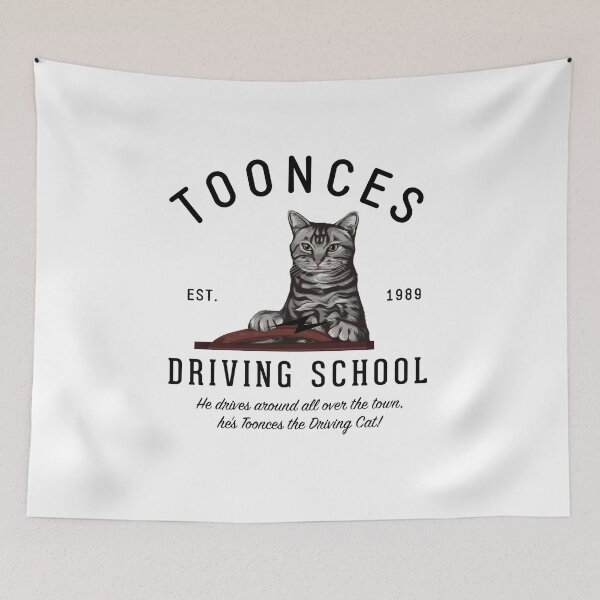 Item preview, Toonces Driving School - Est. 1989 designed and sold by Primotees.