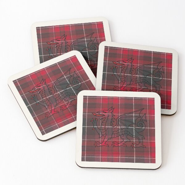 Item preview, Pride Of Wales - Universal - Welsh Tartan & y Ddraig Goch - the red dragon v2 designed and sold by WheelieGdArt.