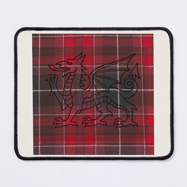 Item preview, Pride Of Wales - Universal - Welsh Tartan & y Ddraig Goch - the red dragon v2 designed and sold by WheelieGdArt.