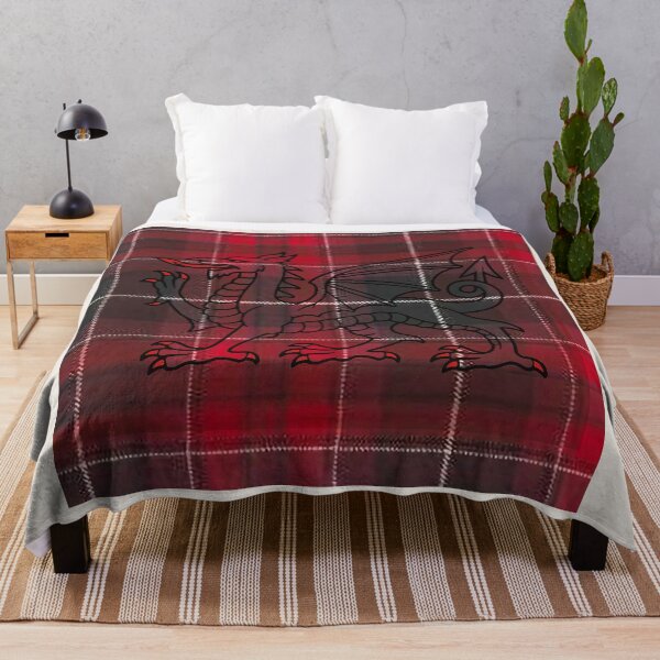 Item preview, Pride Of Wales - Universal - Welsh Tartan & y Ddraig Goch - the red dragon v2 designed and sold by WheelieGdArt.