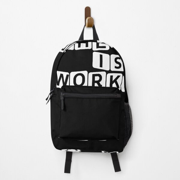 Item preview, The World Is My Workplace designed and sold by Ninjacatoff.