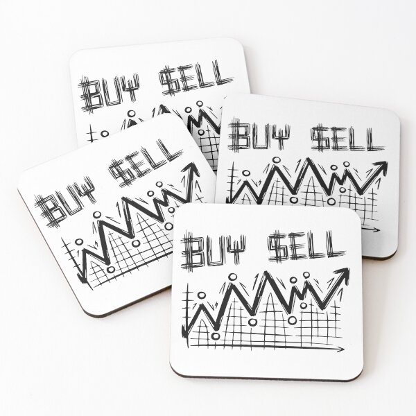 Item preview, Buy Sell Trading Chart - Crypto Art designed and sold by cabana.space.