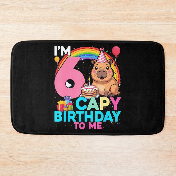 Item preview, I'M 6 Year Old Capy Happy Birthday To Me 6Th Bday Capybara designed and sold by TysonLangosh.