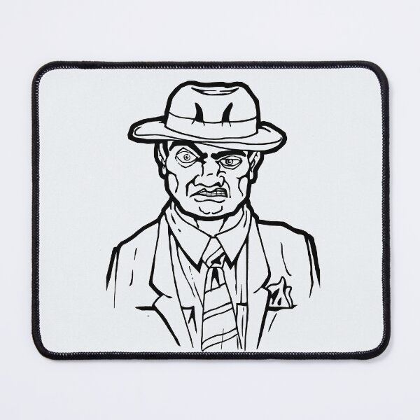 Item preview, "Whiskey" Callahan original drawing designed and sold by Ghoul Enterprises.