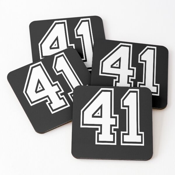 Item preview, Number 41 Varsity Sports Team Jersey 41St Birthday 41 Years designed and sold by TysonLangosh.