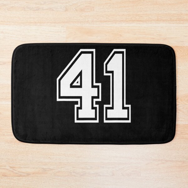 Item preview, Number 41 Varsity Sports Team Jersey 41St Birthday 41 Years designed and sold by TysonLangosh.