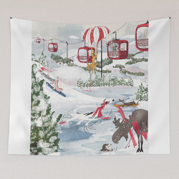 Item preview, GreYt Ski Mountain designed and sold by greytcollective.