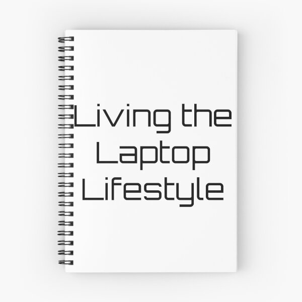 Item preview, Living the Laptop Lifestyle designed and sold by Ninjacatoff.