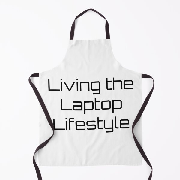 Item preview, Living the Laptop Lifestyle designed and sold by Ninjacatoff.