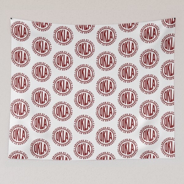 Item preview, American By Birth Oklahoman By Choice OKLA designed and sold by TKsTees.