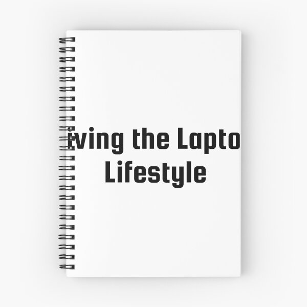 Item preview, Living the Laptop Lifestyle designed and sold by Ninjacatoff.