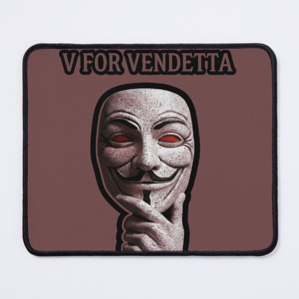 Item preview, Copy of We All Wear A Mask T-Shirt | Anonymous Mask Mosaic Art | Graphic V for Vendetta Design designed and sold by QUOTES FOR DAYS.