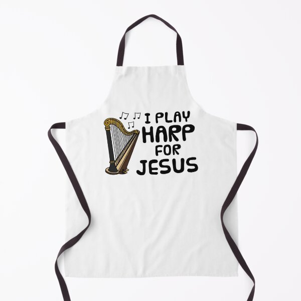 Item preview, I Play Harp For Jesus, Church Harpist String Musician designed and sold by doodlerob.