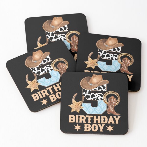 Item preview, Western Family Birthday Boy Shirt 5 Cowboy 5Th Birthday designed and sold by TysonLangosh.