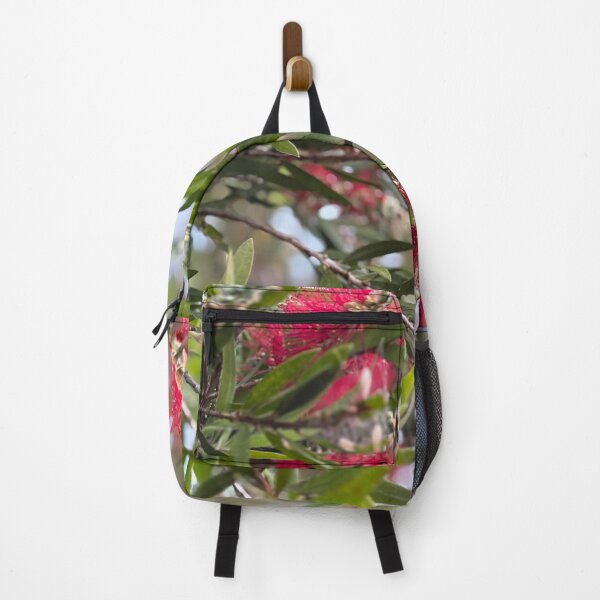 Item preview, Red Bottlebrush in flower designed and sold by smh2.