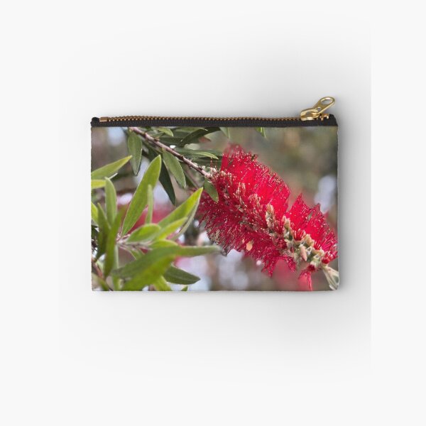 Item preview, Red Bottlebrush in flower designed and sold by smh2.