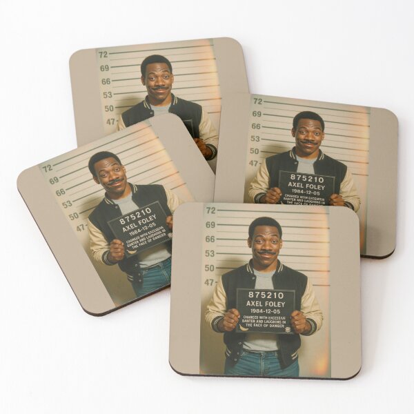 Item preview, Axel Foley (Eddie Murphy) Mugshot designed and sold by GorArt1.