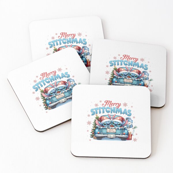 Item preview, Merry Stitchmas: Two Stitches in a Vintage Blue Van designed and sold by Polarisofficial.