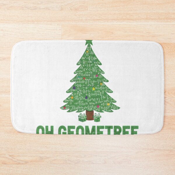 Item preview, Geometree - A Math Lover's Christmas Tree designed and sold by InkImagination1.