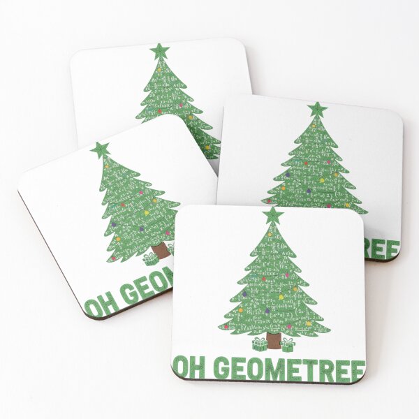 Item preview, Geometree - A Math Lover's Christmas Tree designed and sold by InkImagination1.