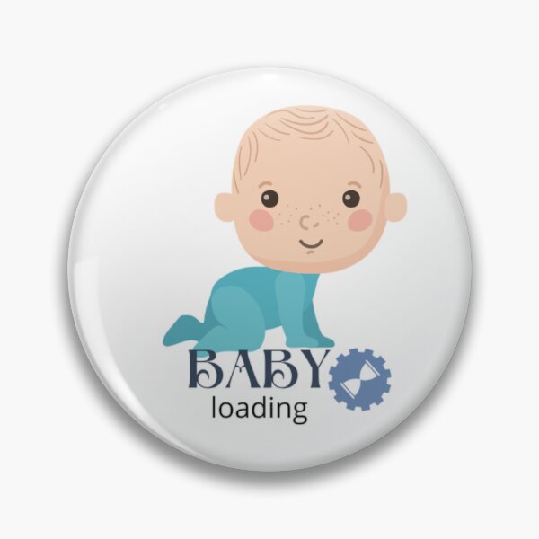 Item preview, Baby Is Loading – Funny Pregnancy Announcement T‑Shirt | Cute Mom To Be Tee designed and sold by Wild-Rose-.