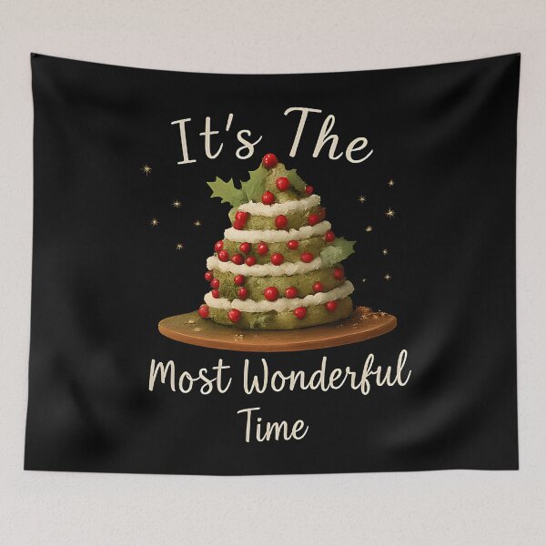 Item preview, christmas tree Cake Wonderful Time designed and sold by Uglyandcute.