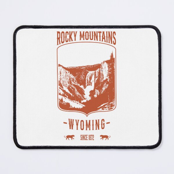 Item preview, Rocky Mountains - orange designed and sold by T-shirts LWD.