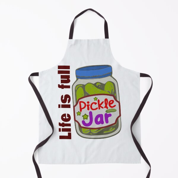 Item preview, Pickle Jar Life Is Full Retro Label designed and sold by DNC1134.
