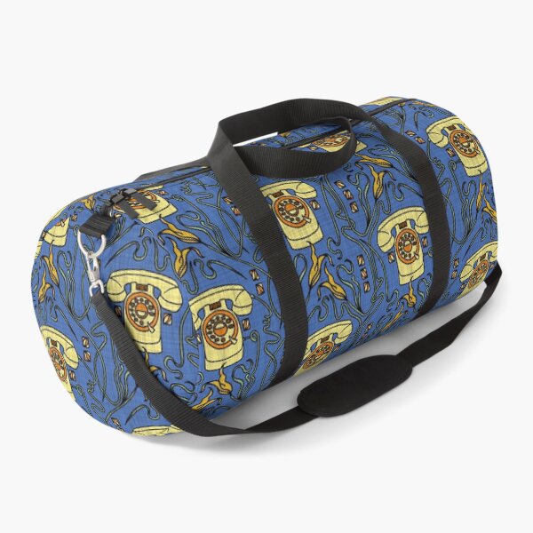 Item preview, Retro Nouveau is calling - blue-yellow designed and sold by kobyakov.