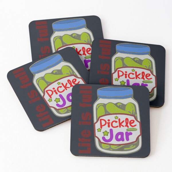 Item preview, Pickle Jar Life Is Full Retro Label designed and sold by DNC1134.