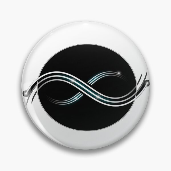Item preview, Aeon Flow Symbol | Timeless Current Geometric Line Art designed and sold by Amazing-Shop5T.