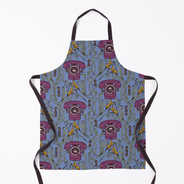 Item preview, Retro Nouveau is calling - blue-purple designed and sold by kobyakov.