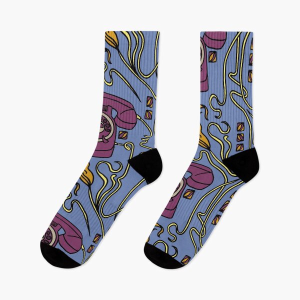Item preview, Retro Nouveau is calling - blue-purple designed and sold by kobyakov.