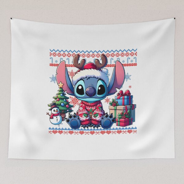Item preview, Crochet Stitch with Ugly Christmas Sweater and Reindeer Antlers designed and sold by Polarisofficial.