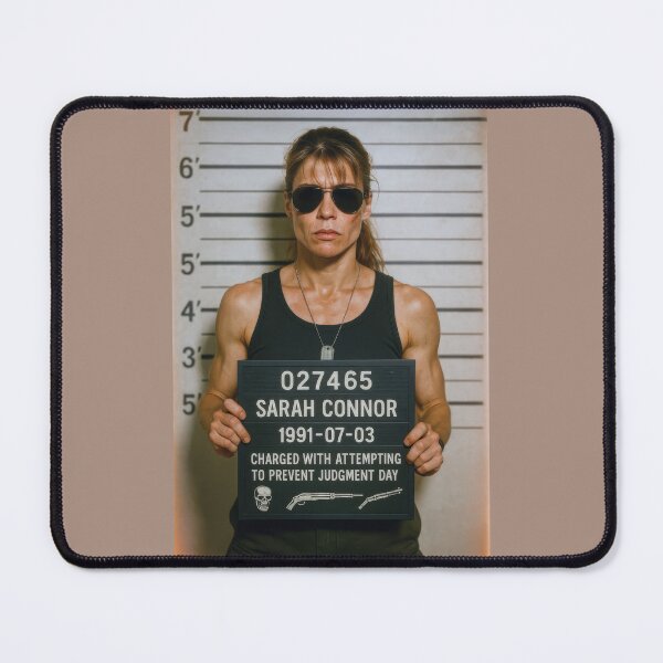 Item preview, Sarah Connor Mugshot designed and sold by GorArt1.