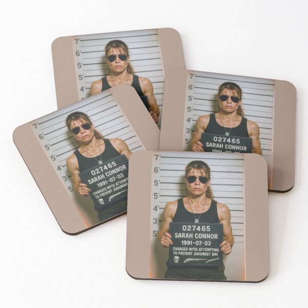 Item preview, Sarah Connor Mugshot designed and sold by GorArt1.
