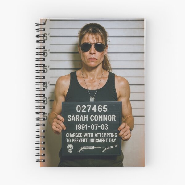 Item preview, Sarah Connor Mugshot designed and sold by GorArt1.