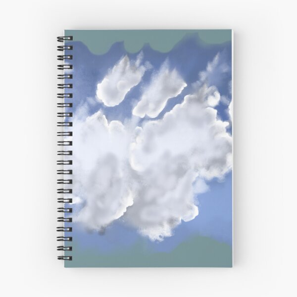 Item preview, Cloud Gazing – Autumn Sky Illustration designed and sold by Kyradem.