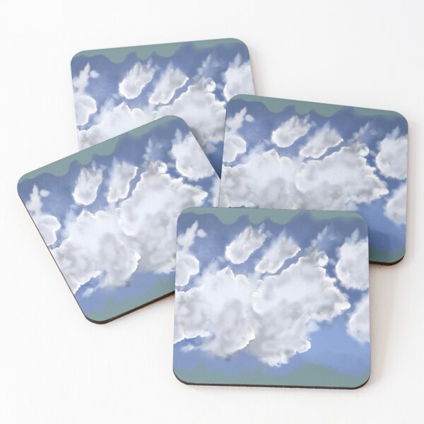 Item preview, Cloud Gazing – Autumn Sky Illustration designed and sold by Kyradem.