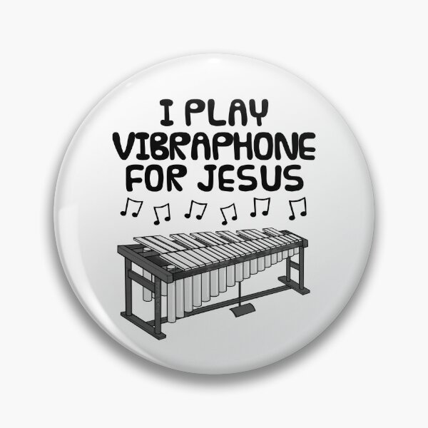 Item preview, I Play Vibraphone For Jesus, Vibraphonist Christian Musician designed and sold by doodlerob.
