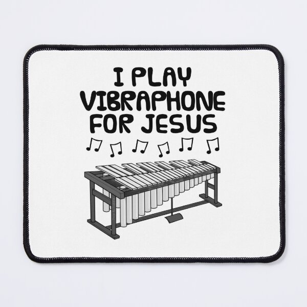 Item preview, I Play Vibraphone For Jesus, Vibraphonist Christian Musician designed and sold by doodlerob.
