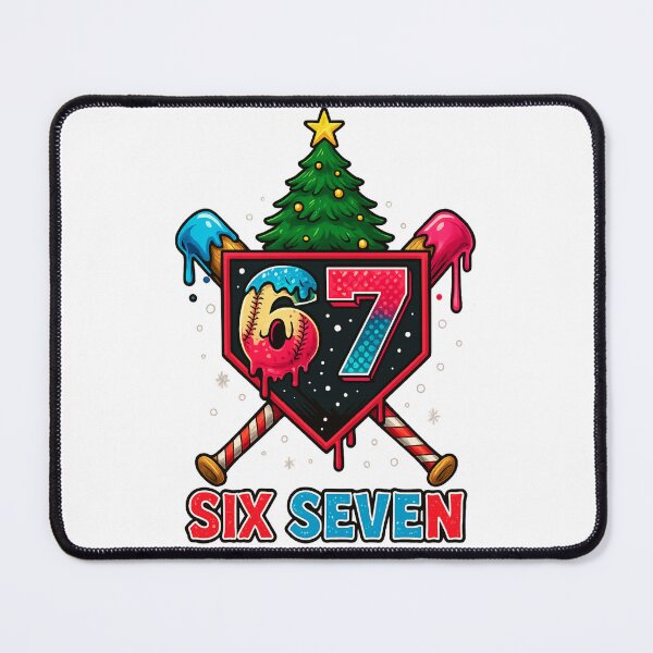 Item preview, 67 Baseball Drip Christmas Six Seven Ice Cream Player Style designed and sold by SONBAN.