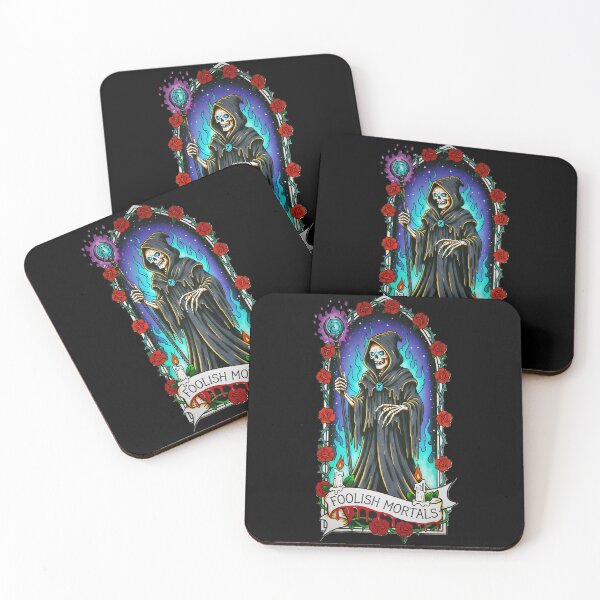 Item preview, Foolish Mortals Lich - Necromancer Skeleton designed and sold by CoffinsArt.