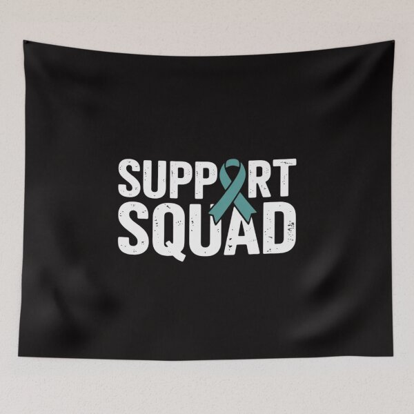 Item preview, Support Squad Ovarian Cancer Raise Ovarian Cancer Awareness designed and sold by portcrysral.