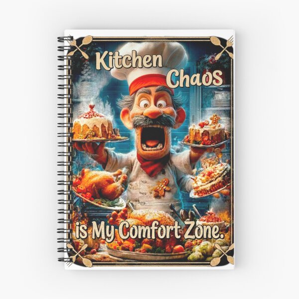 Item preview, Kitchen Chaos Is My Comfort Zone - Funny Manic Chef Cooking Humor designed and sold by xper-t-s.