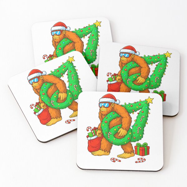 Item preview, Funny Bigfoot Christmas Tree Lights Santa Sasquatch 67 Meme  designed and sold by SONBAN.
