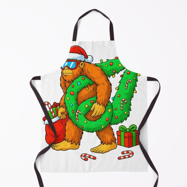 Item preview, Funny Bigfoot Christmas Tree Lights Santa Sasquatch 67 Meme designed and sold by SONBAN.