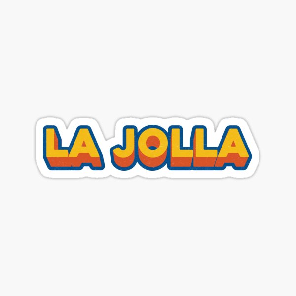 Item preview, La Jolla Retro Jam designed and sold by piersideSD.