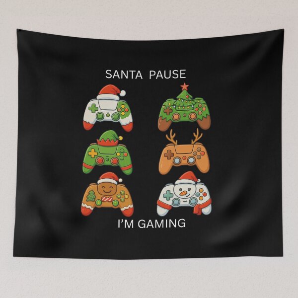 Item preview, Christmas Gamer Kids Controller – Cute Holiday Gaming Design designed and sold by StudioWhitworth.