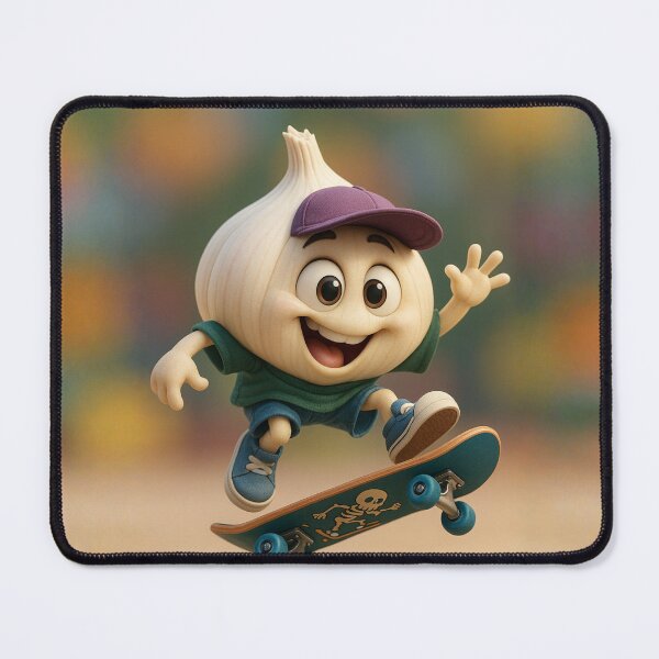 Item preview, Skater Garlic designed and sold by Sillytoe.